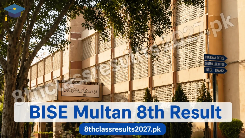 Multan Board 8th Class Result 2027